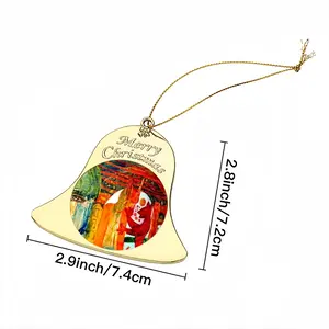 73 Fragment S Christmas Bell Pendant