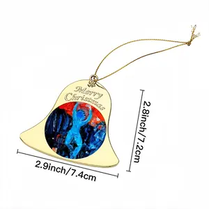 Dance Christmas Bell Pendant