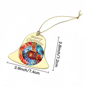 Ab 9 Christmas Bell Pendant