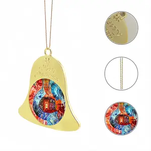 Ab 9 Christmas Bell Pendant