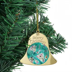 Islands #2 Christmas Bell Pendant