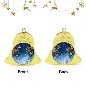 Flying #4 Christmas Bell Pendant