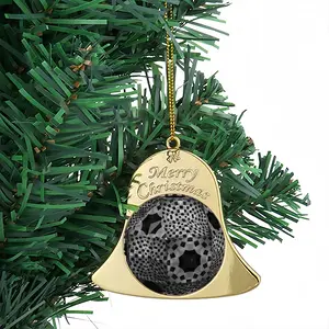 Reptile Christmas Bell Pendant