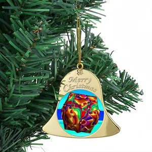 Okurimono (Gift) Christmas Bell Pendant