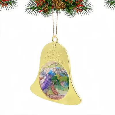 The Lee - Drawing Christmas Bell Pendant