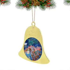 Before The Sunset Christmas Bell Pendant