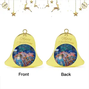 Before The Sunset Christmas Bell Pendant