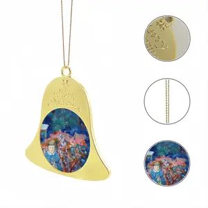 Before The Sunset Christmas Bell Pendant