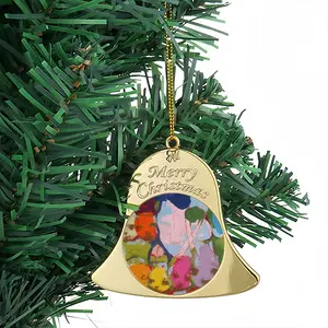 Indoor Mountain Christmas Bell Pendant