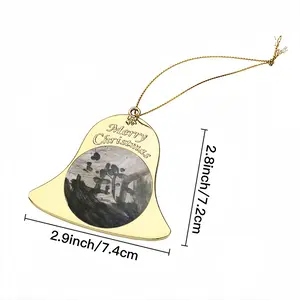 Cold Turkey Christmas Bell Pendant