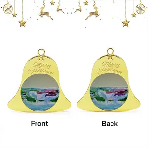 Water Falling Christmas Bell Pendant