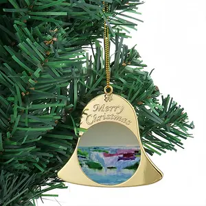 Water Falling Christmas Bell Pendant