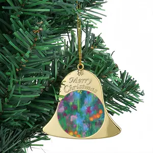 English Garden Christmas Bell Pendant