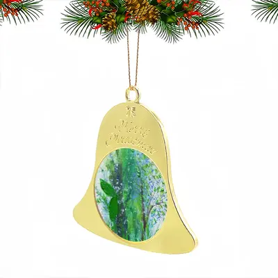 Twigs And Leaves Christmas Bell Pendant