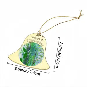 Twigs And Leaves Christmas Bell Pendant