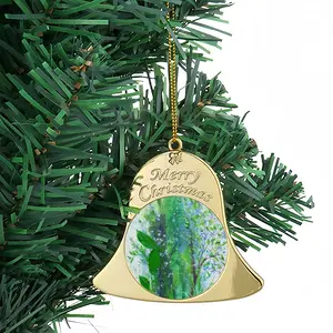 Twigs And Leaves Christmas Bell Pendant