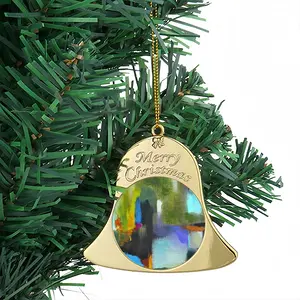 From My Window Christmas Bell Pendant