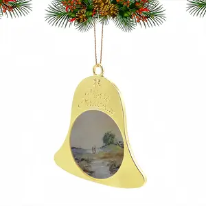 When Friends Meet Christmas Bell Pendant