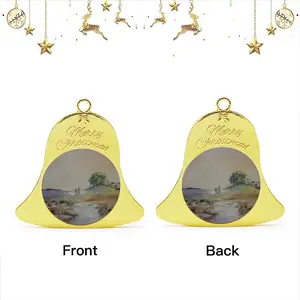 When Friends Meet Christmas Bell Pendant