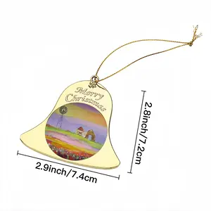 Windmill Christmas Bell Pendant