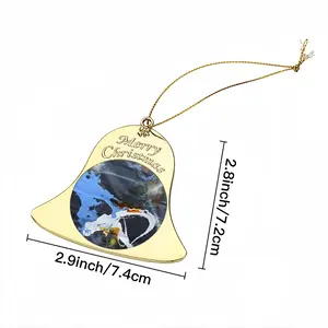 Laughter Christmas Bell Pendant