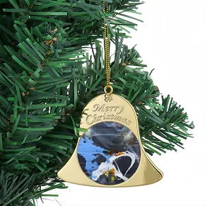 Laughter Christmas Bell Pendant