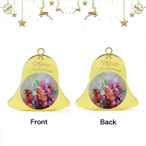 Infinite Garden I Christmas Bell Pendant