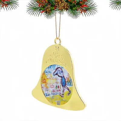 Daddy Christmas Bell Pendant