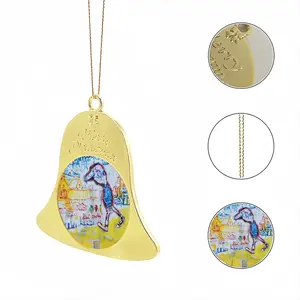 Daddy Christmas Bell Pendant