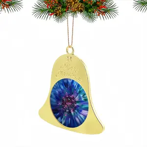 A Splash Of Energy Christmas Bell Pendant