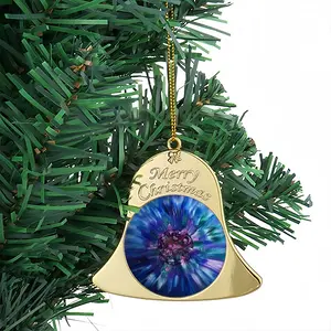 A Splash Of Energy Christmas Bell Pendant