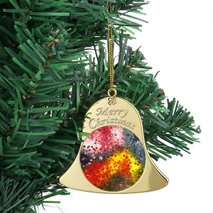 A Field Of Energy E Christmas Bell Pendant