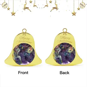 Cosmic Wisdom Christmas Bell Pendant