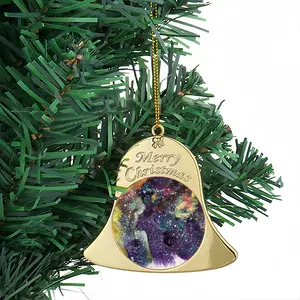 Cosmic Wisdom Christmas Bell Pendant