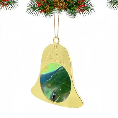 Biking In Hell Christmas Bell Pendant