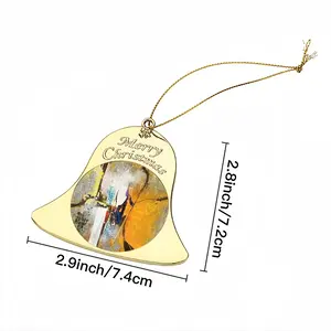 Granite Fire Ii Christmas Bell Pendant