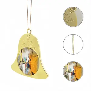 Granite Fire Ii Christmas Bell Pendant