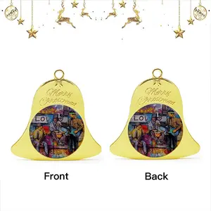 Venice Beach Christmas Bell Pendant