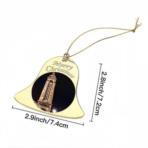 Sacred Hearts 1 Christmas Bell Pendant