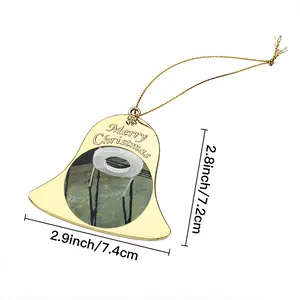 Message Series 1O Christmas Bell Pendant