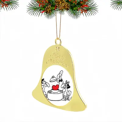 The Taste Of Love Christmas Bell Pendant