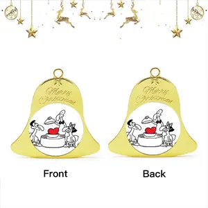 The Taste Of Love Christmas Bell Pendant