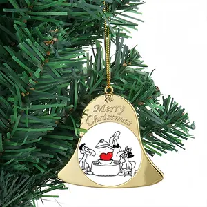 The Taste Of Love Christmas Bell Pendant