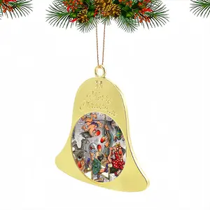 Office Mayhem Christmas Bell Pendant