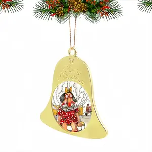 Chain Smoker Christmas Bell Pendant