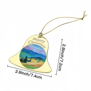 Carpathians Christmas Bell Pendant