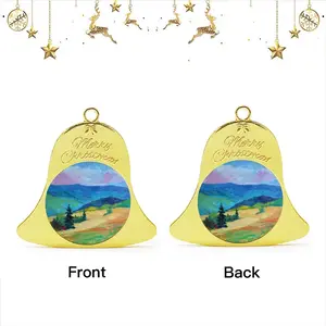 Carpathians Christmas Bell Pendant