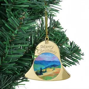 Carpathians Christmas Bell Pendant