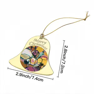 Vibrant Christmas Bell Pendant