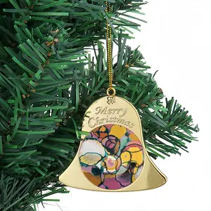 Vibrant Christmas Bell Pendant